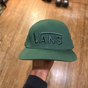 Vans Forest Green Logo Cap